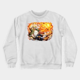 Vinsmoke Sanji with Fire Leg Crewneck Sweatshirt